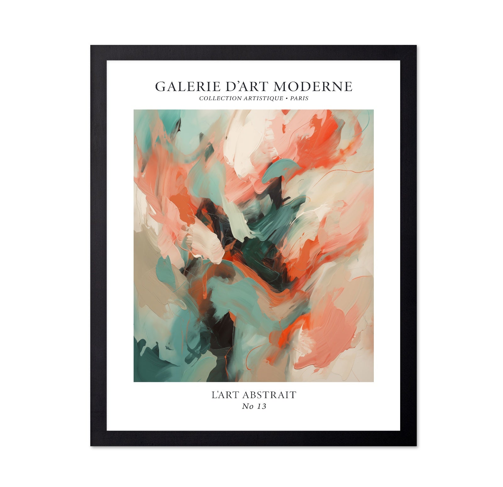 Coral Teal Motion
