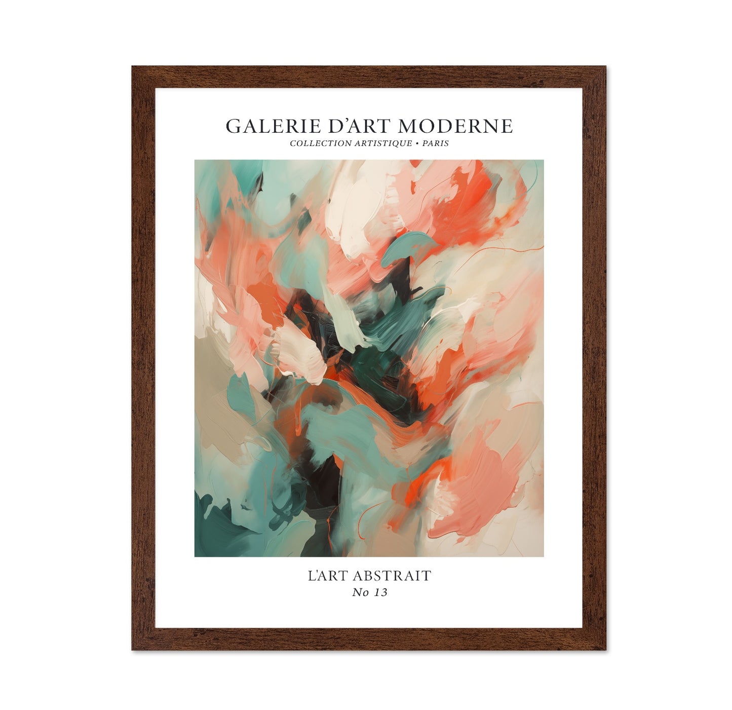 Coral Teal Motion