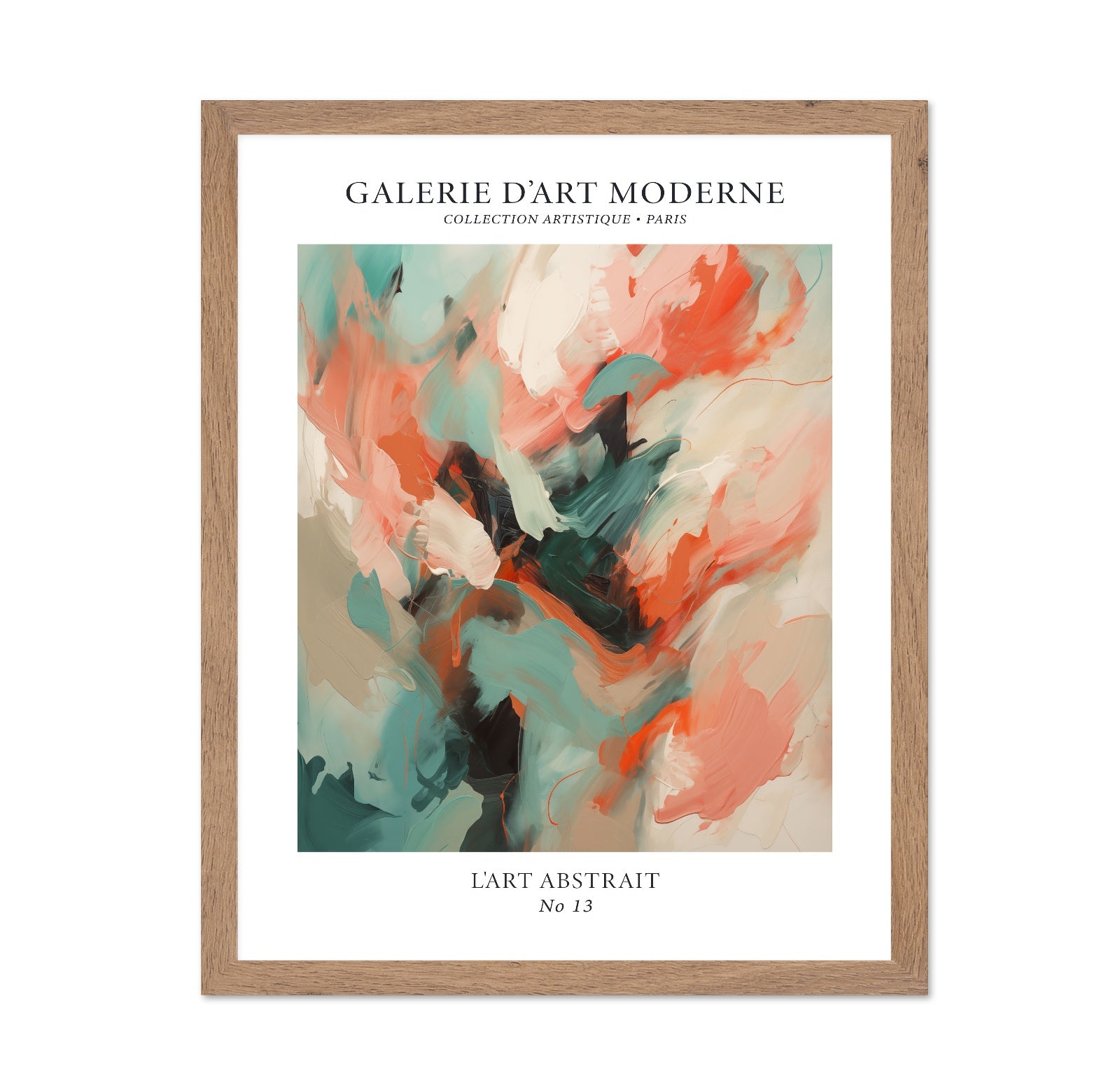 Coral Teal Motion