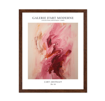 Blush Flow Abstract No1