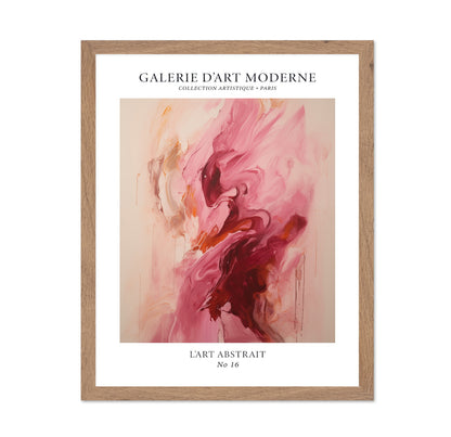Blush Flow Abstract No1