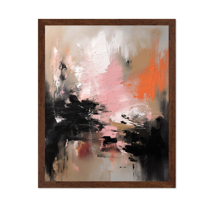 Blush Abstract Flow