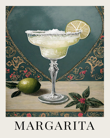 Vintage Margarita Glass