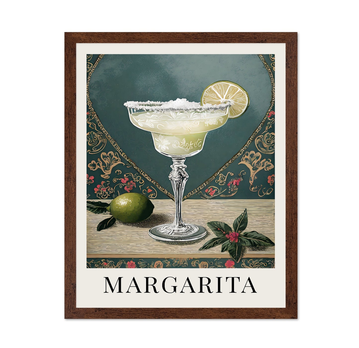Vintage Margarita Glass