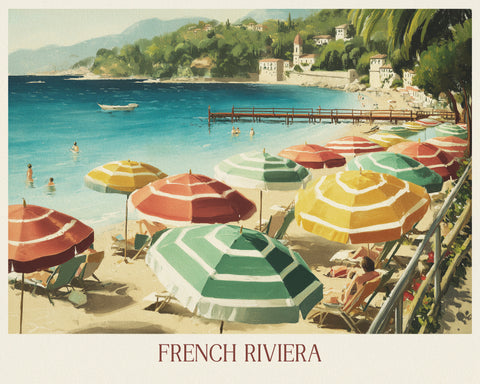 Riviera Beach Umbrellas No2