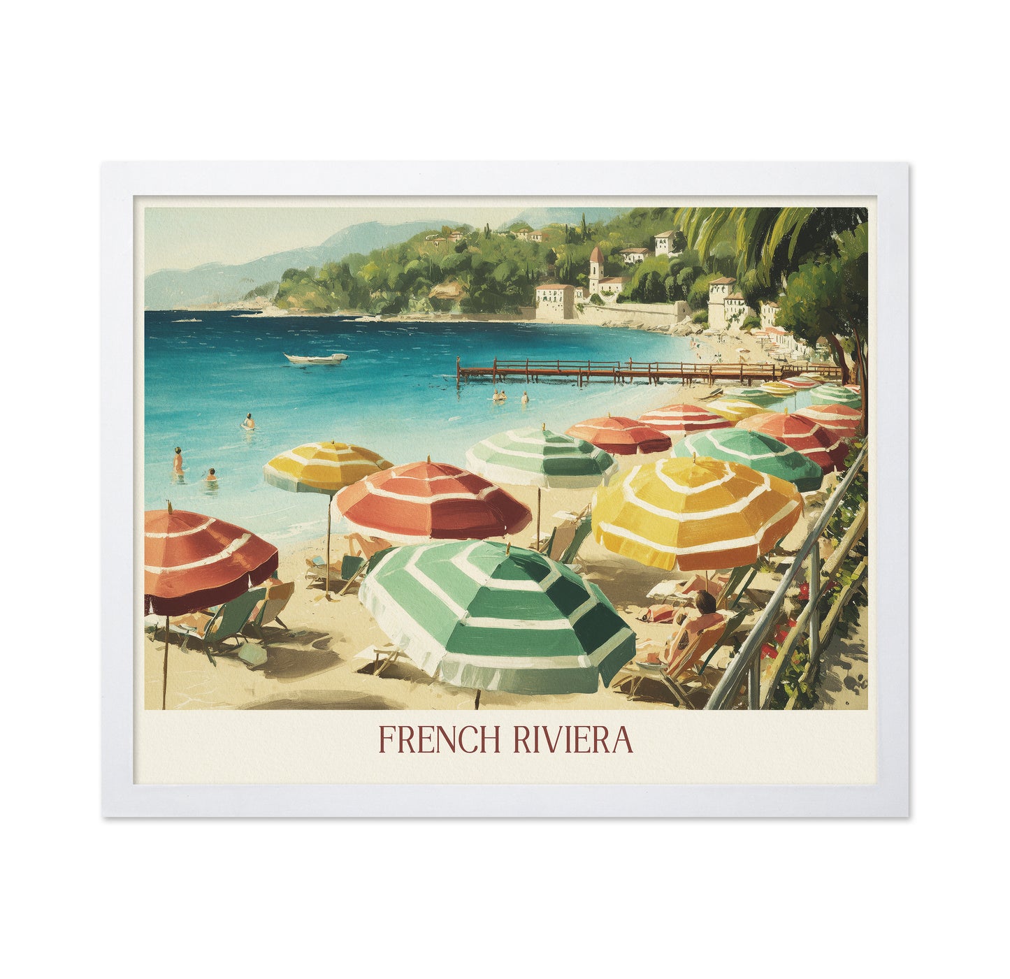 Riviera Beach Umbrellas No2