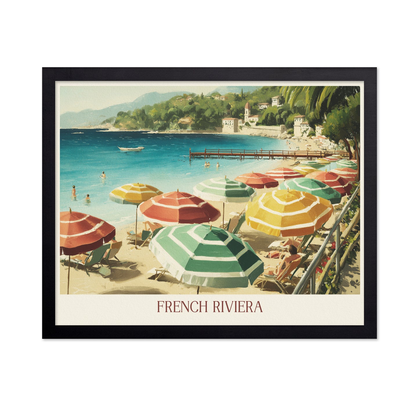Riviera Beach Umbrellas No2