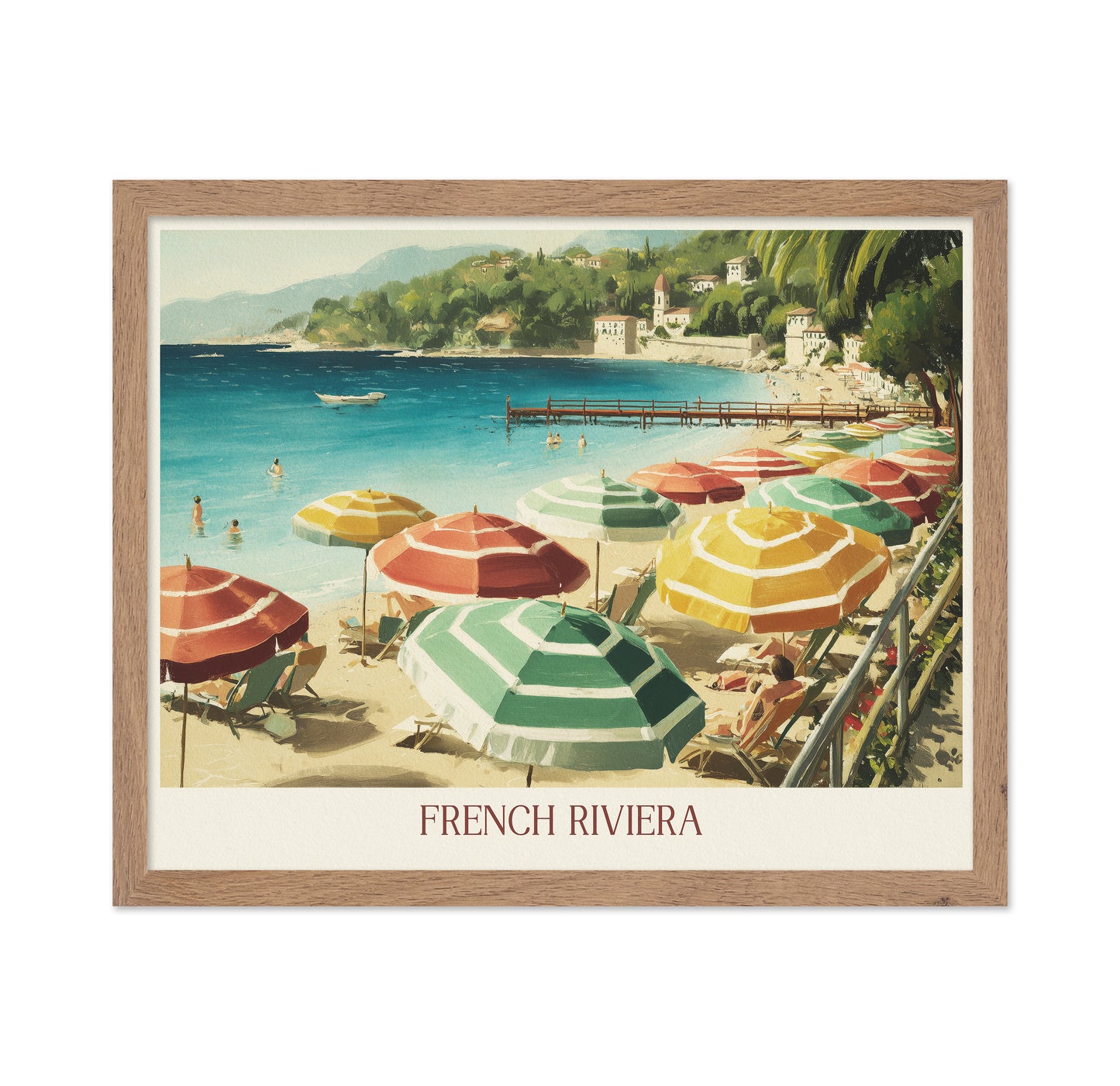 Riviera Beach Umbrellas No2