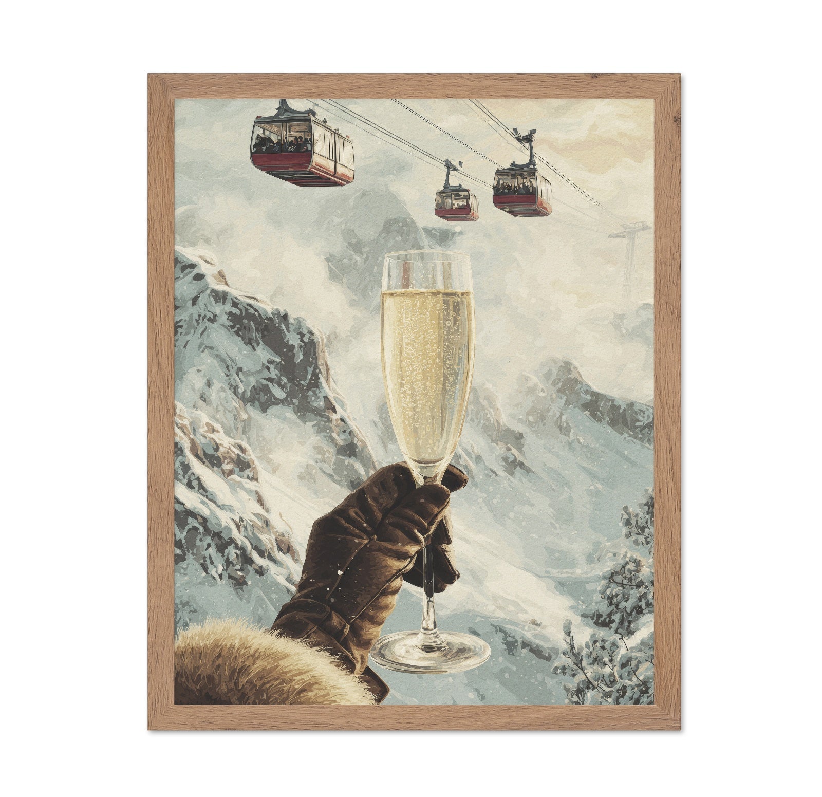 Alpine Champagne View