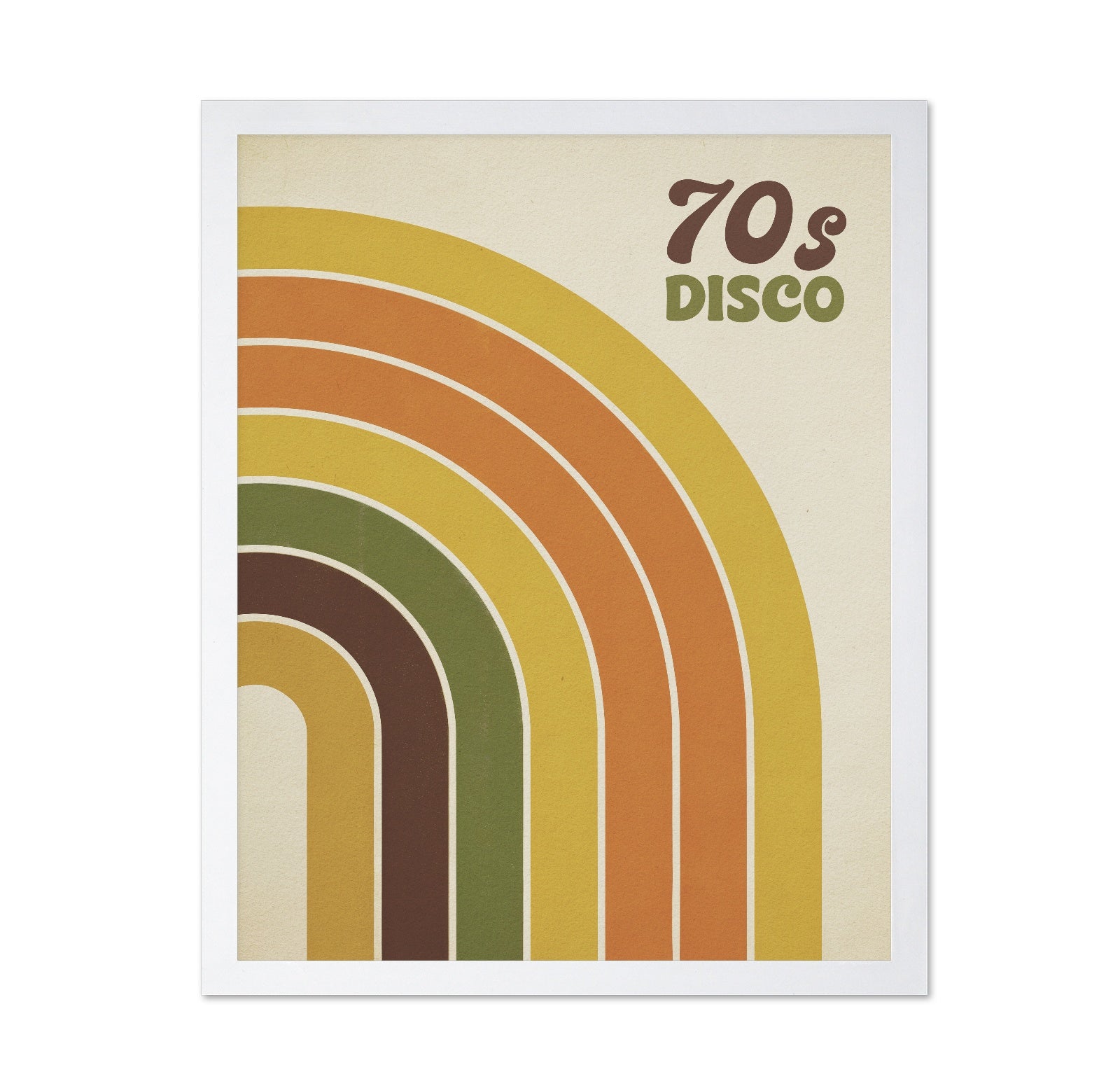 70s Disco Rainbow