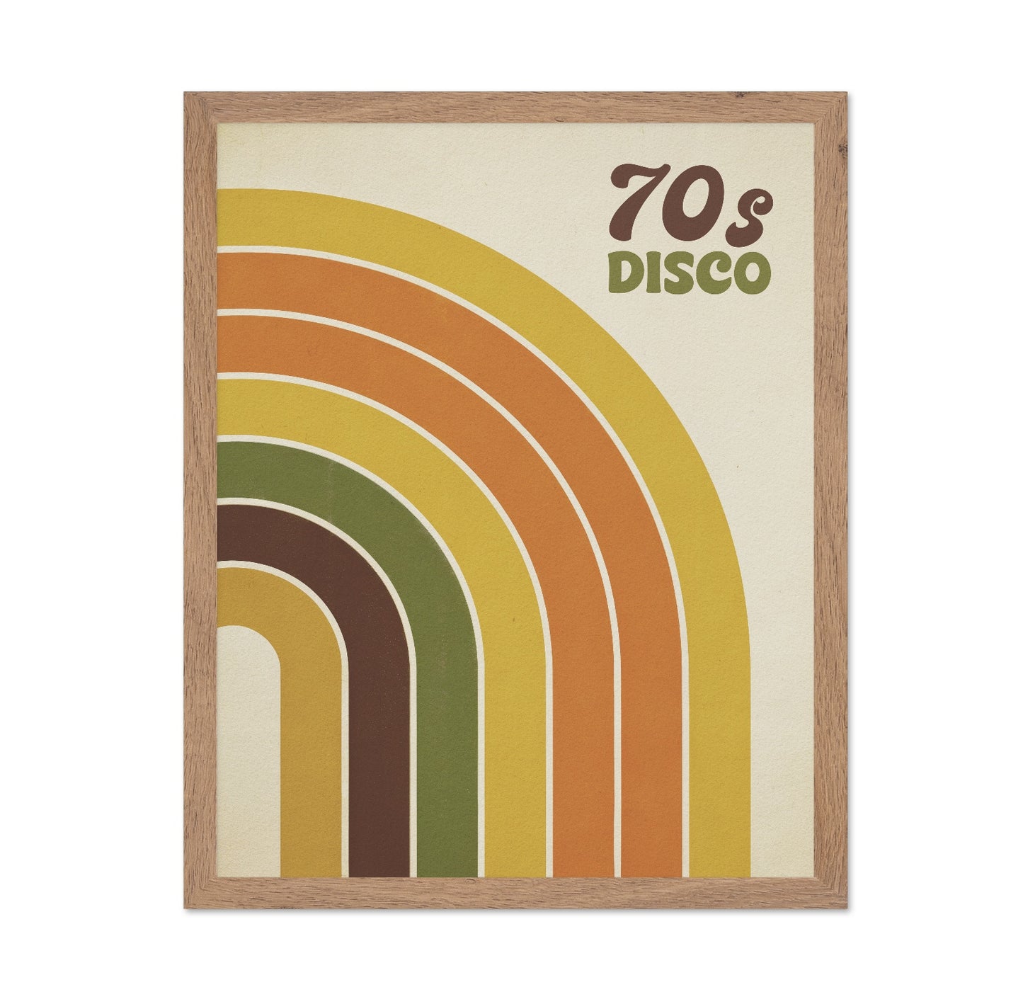 70s Disco Rainbow