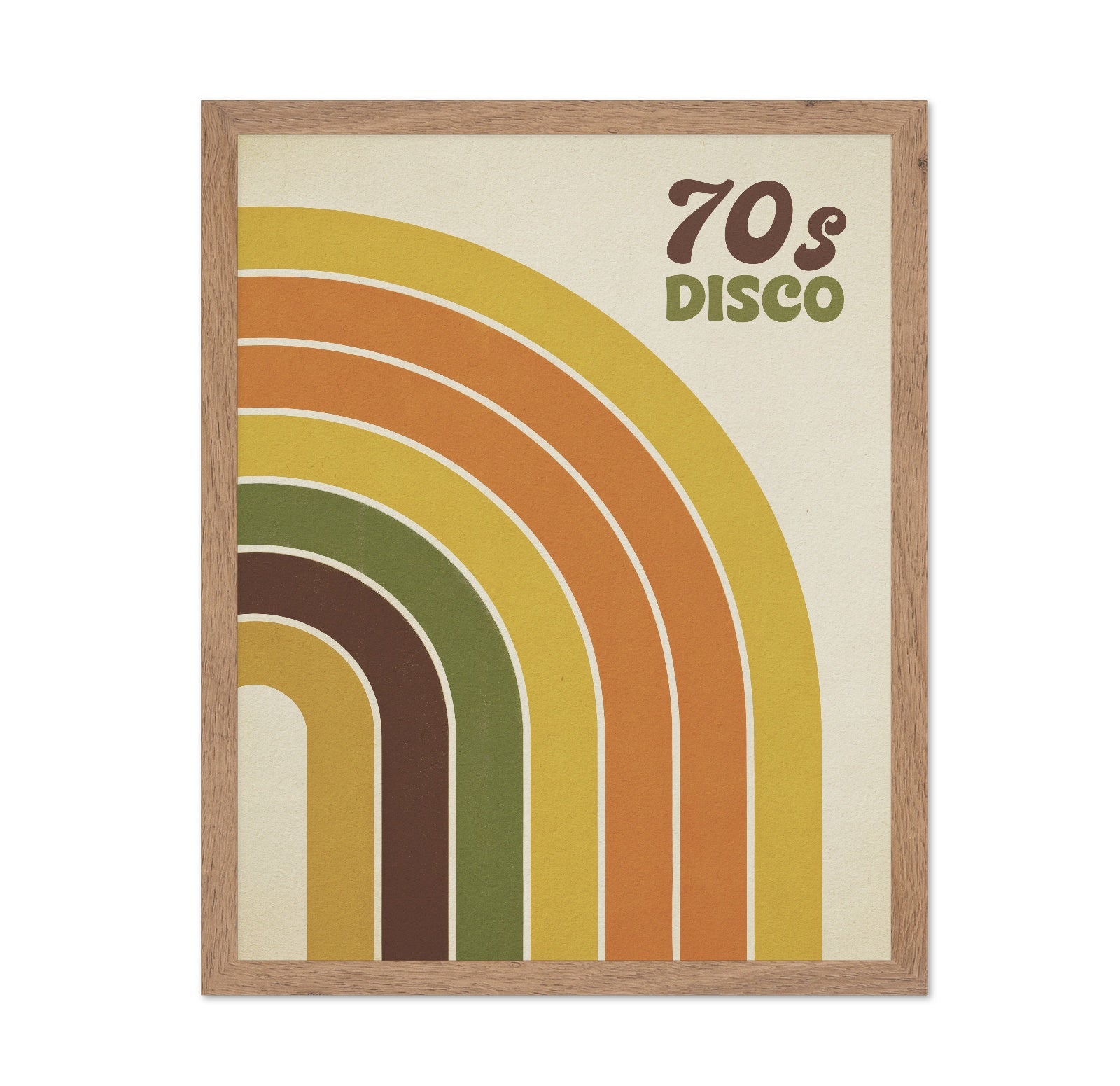 70s Disco Rainbow
