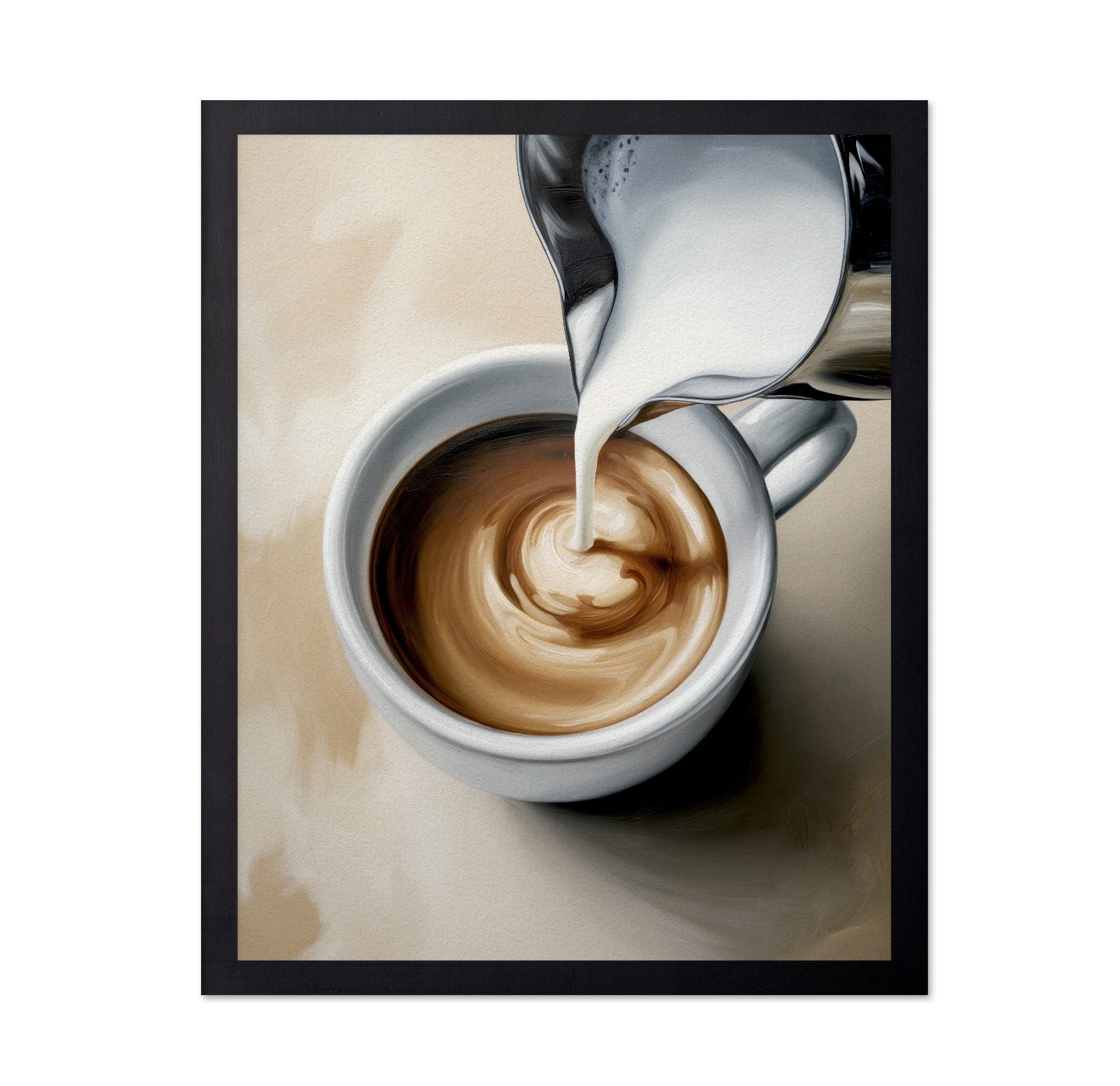 Latte Pour