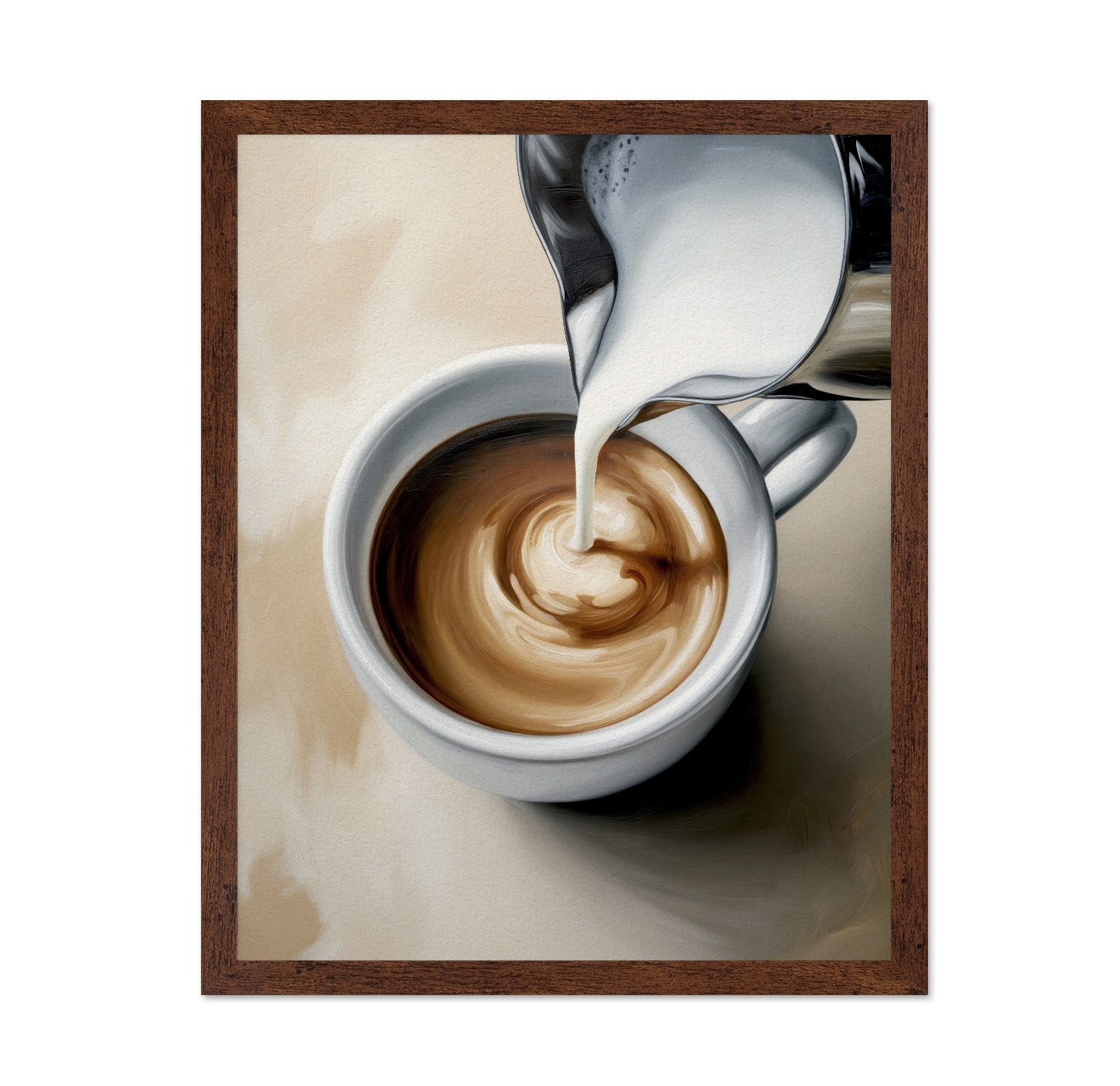 Latte Pour