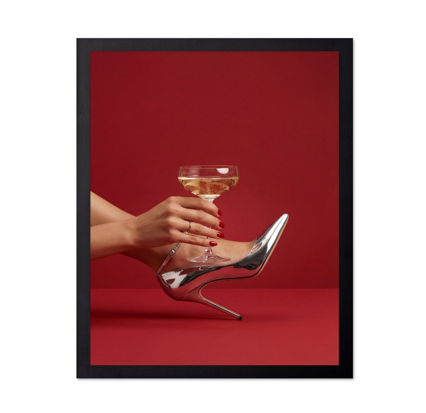 Glam Heel Toast