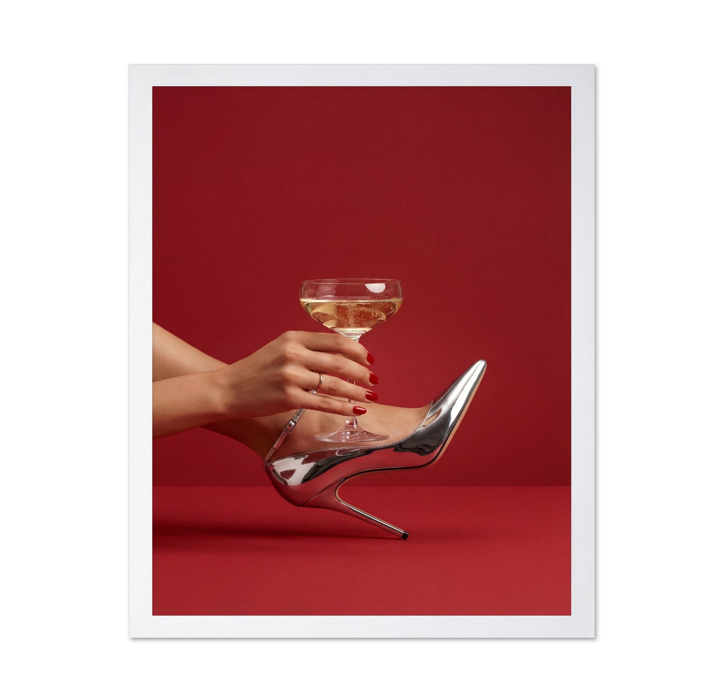 Glam Heel Toast