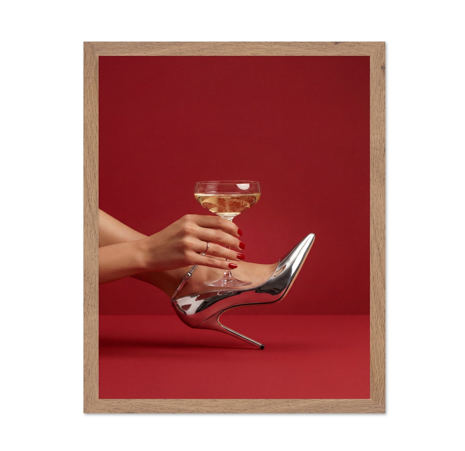 Glam Heel Toast