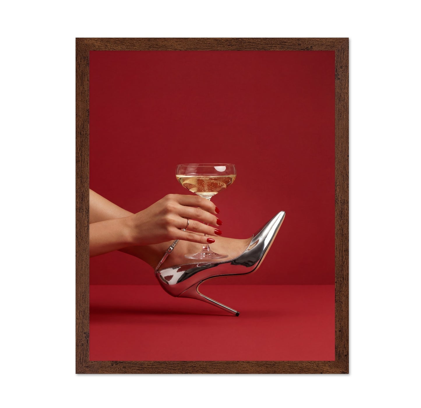 Glam Heel Toast