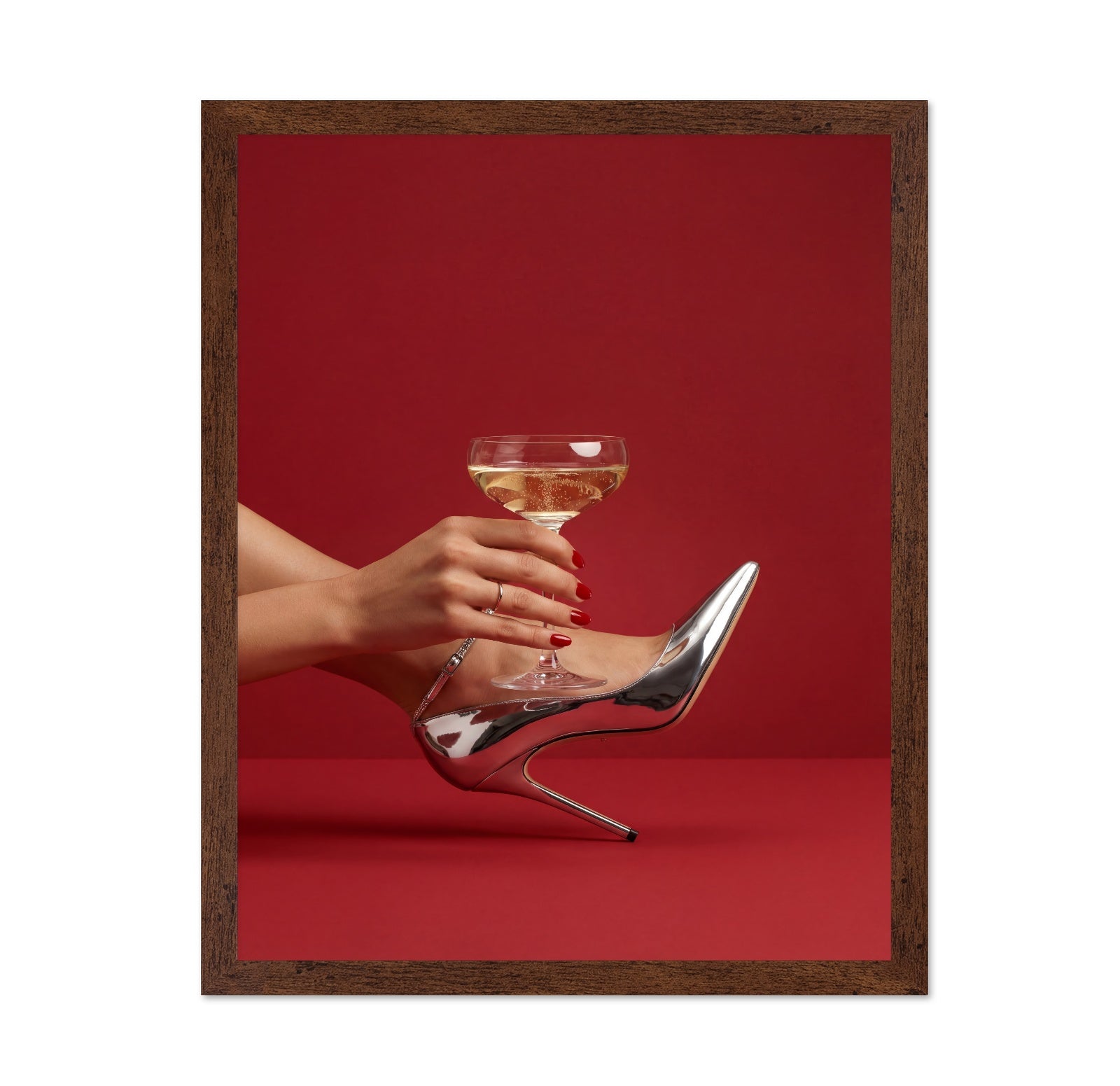 Glam Heel Toast