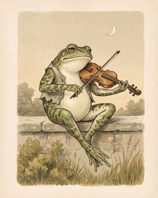Frog Violinist