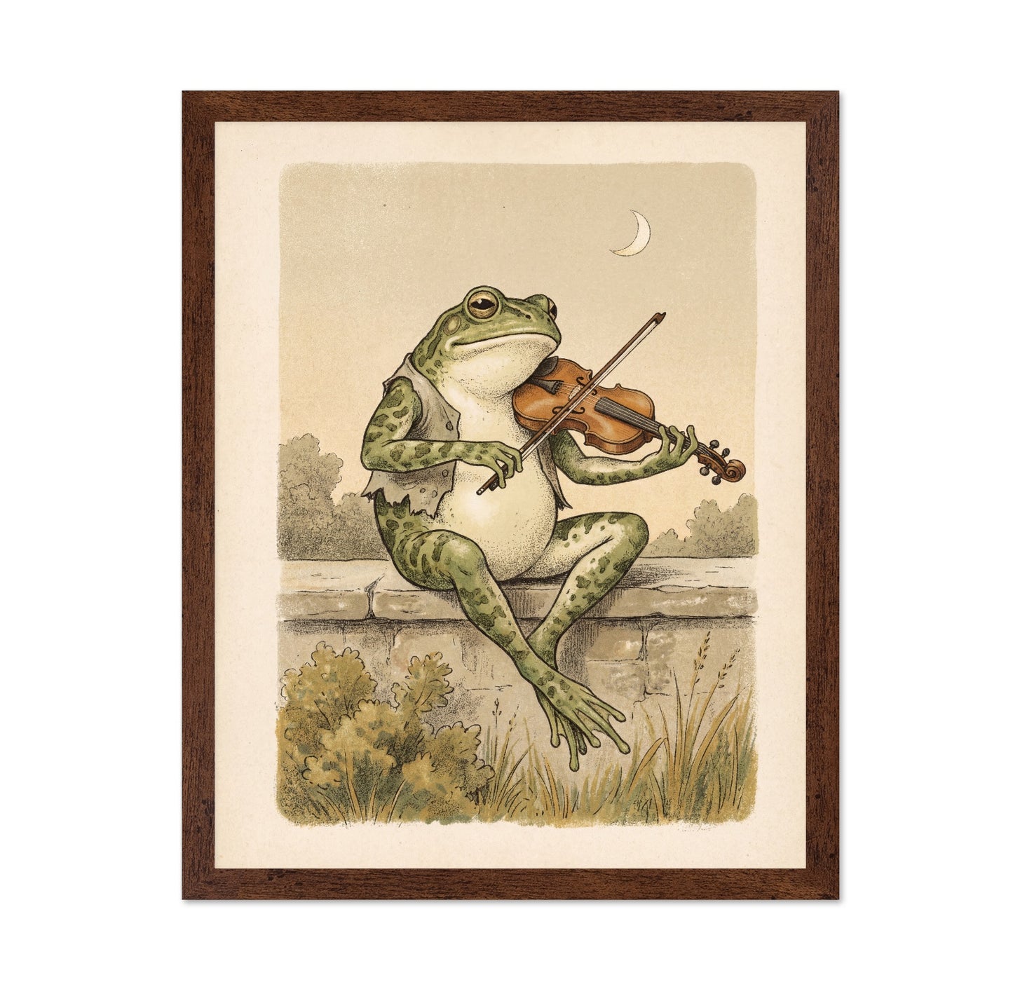 Frog Violinist