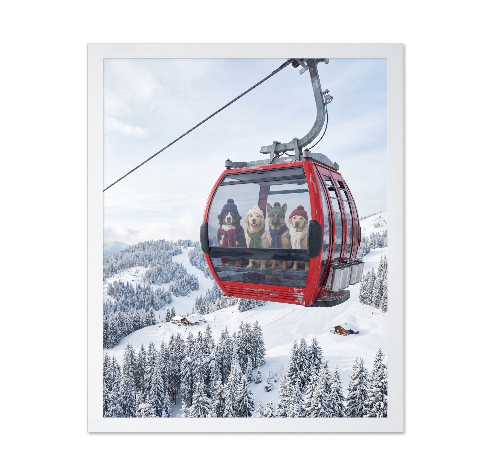 Ski Lift Dogs