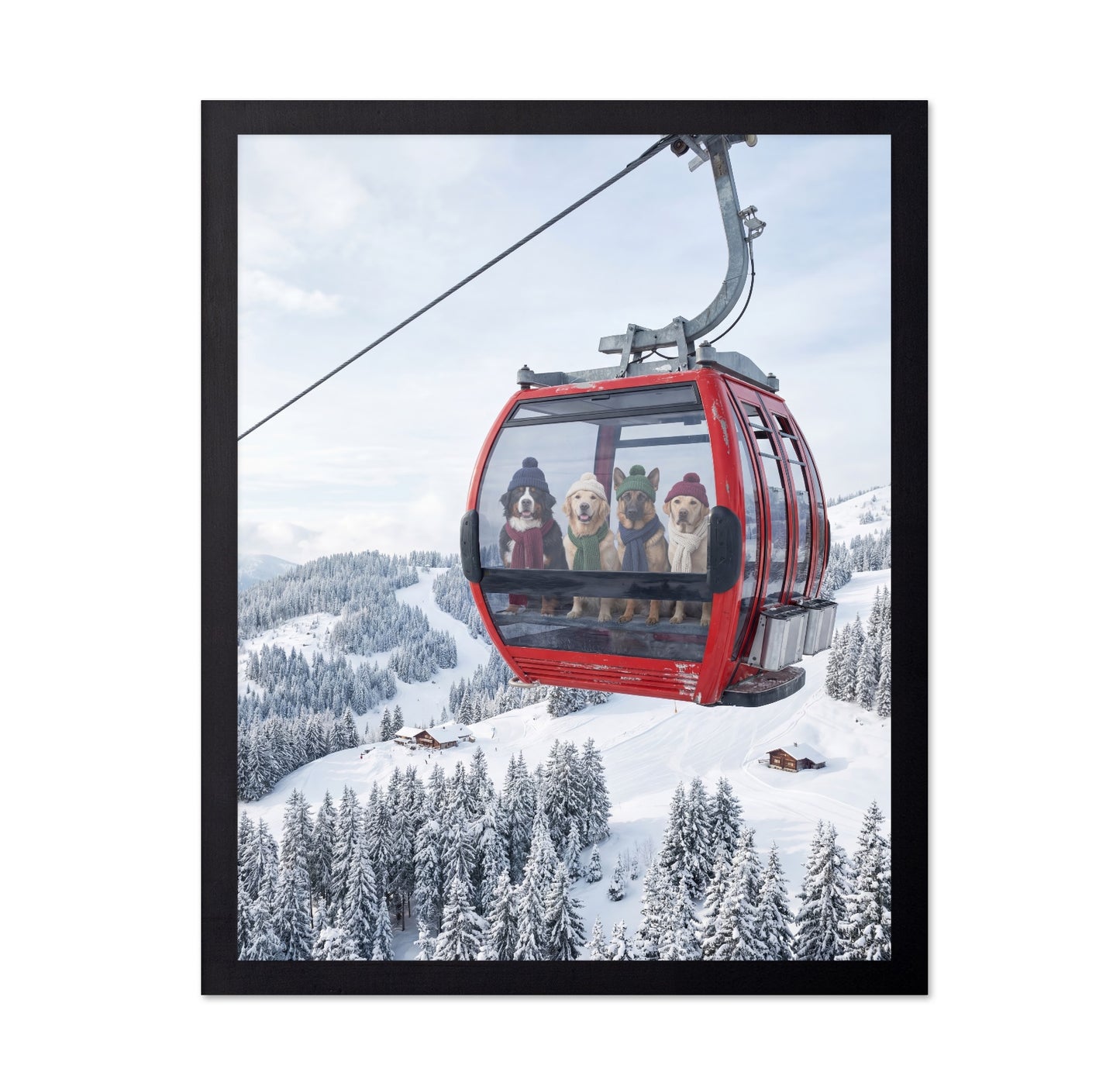 Ski Lift Dogs