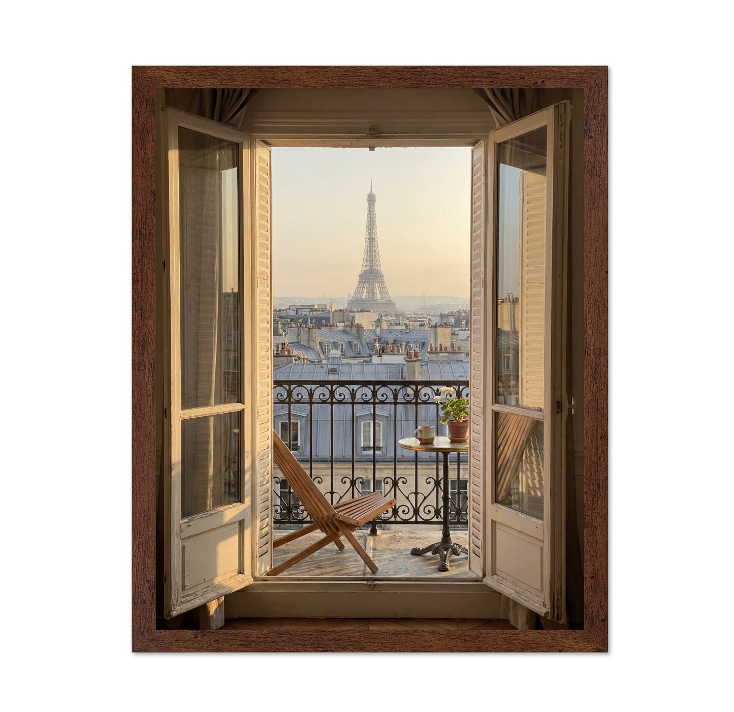 Paris Balcony View