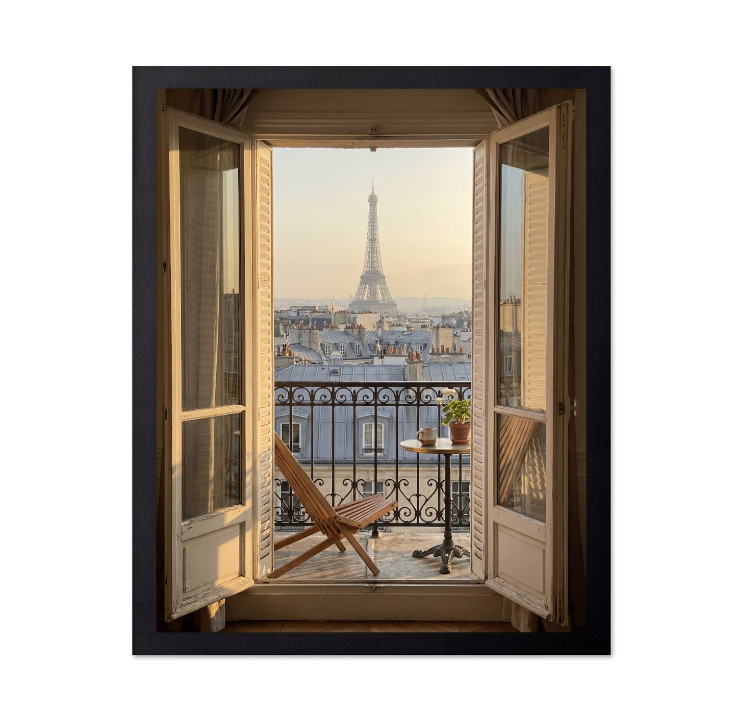 Paris Balcony View