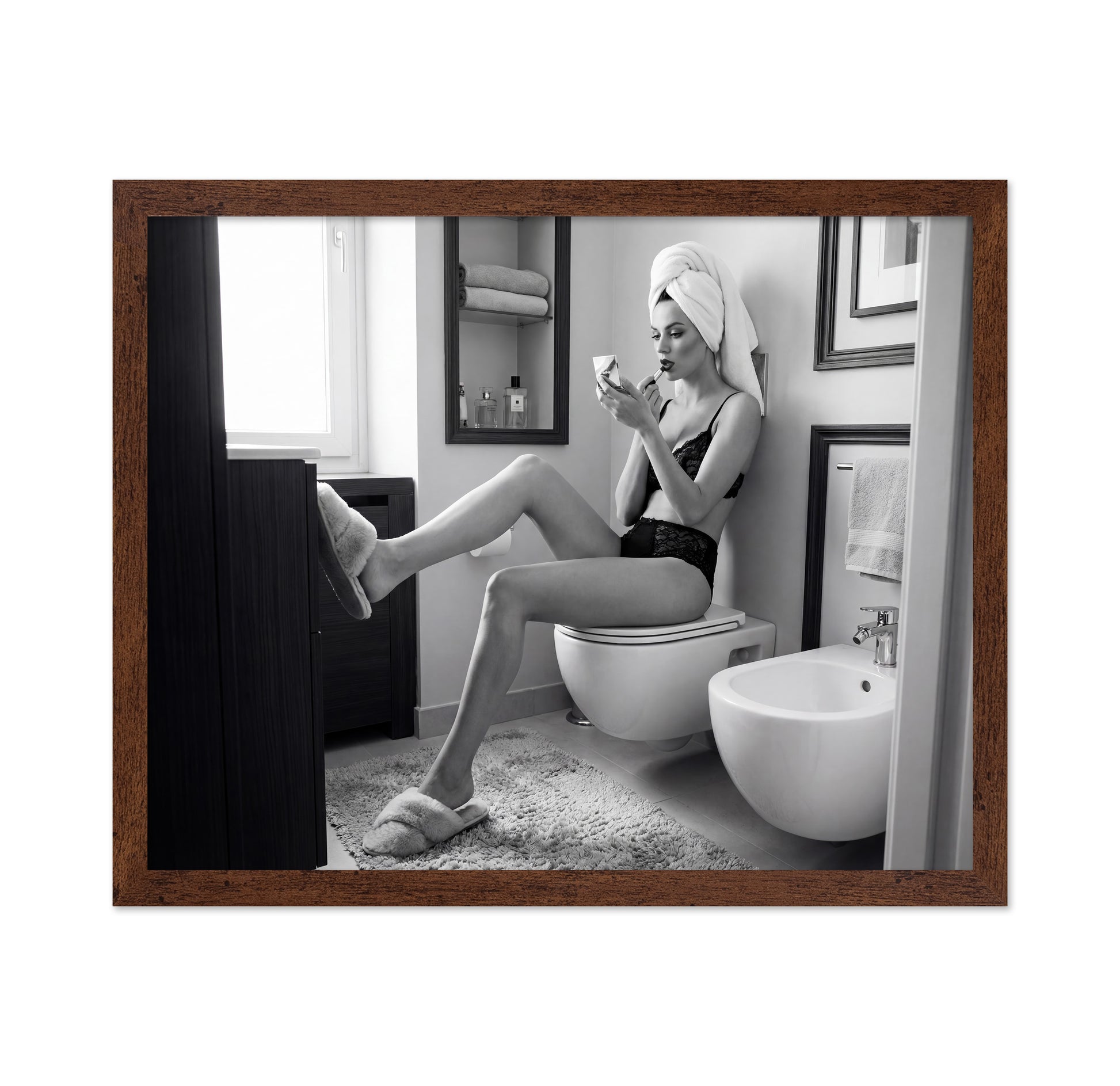Bathroom Glam Routine