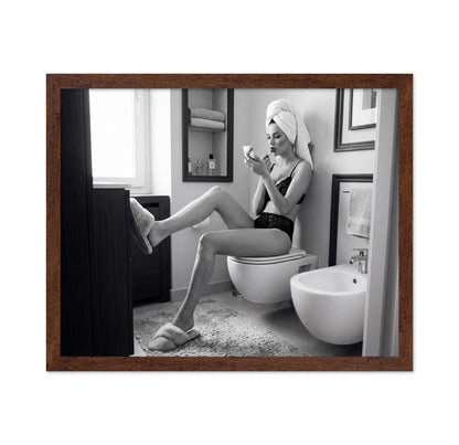 Bathroom Glam Routine