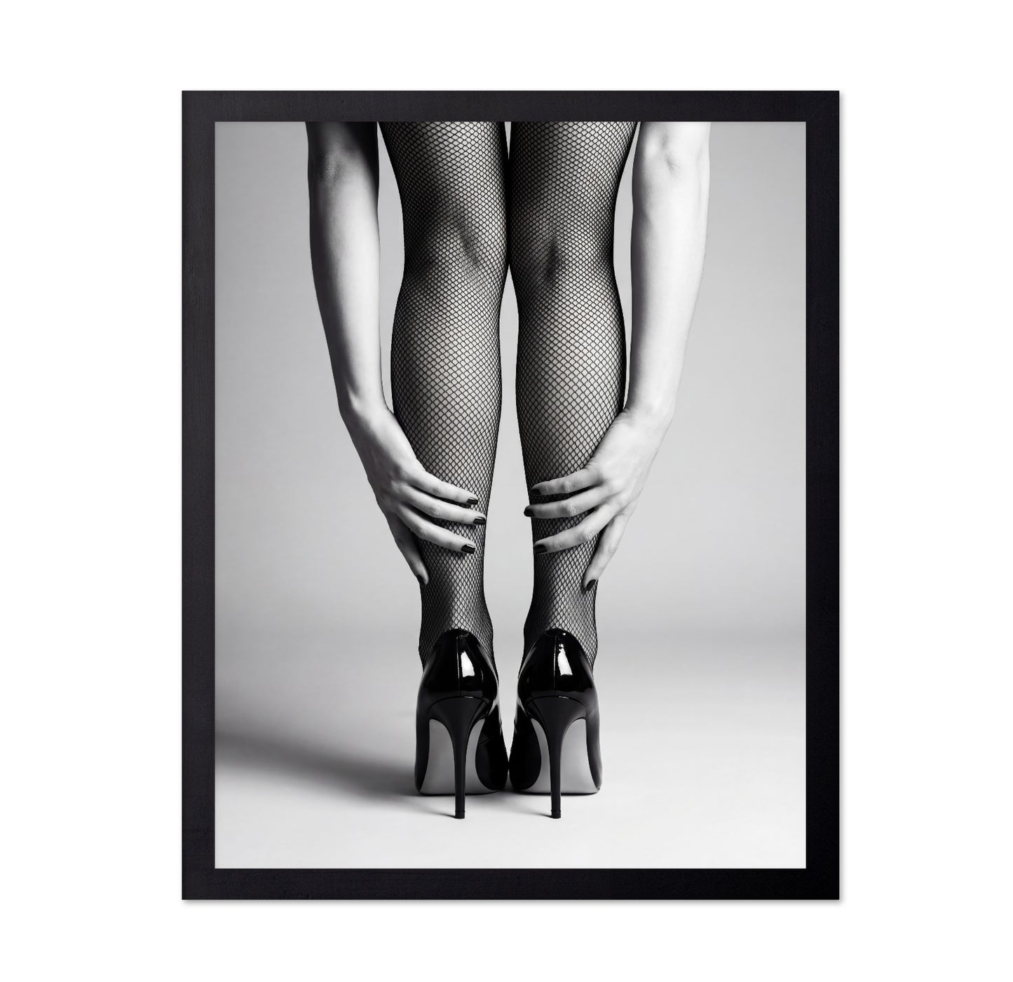 Fishnet Heels
