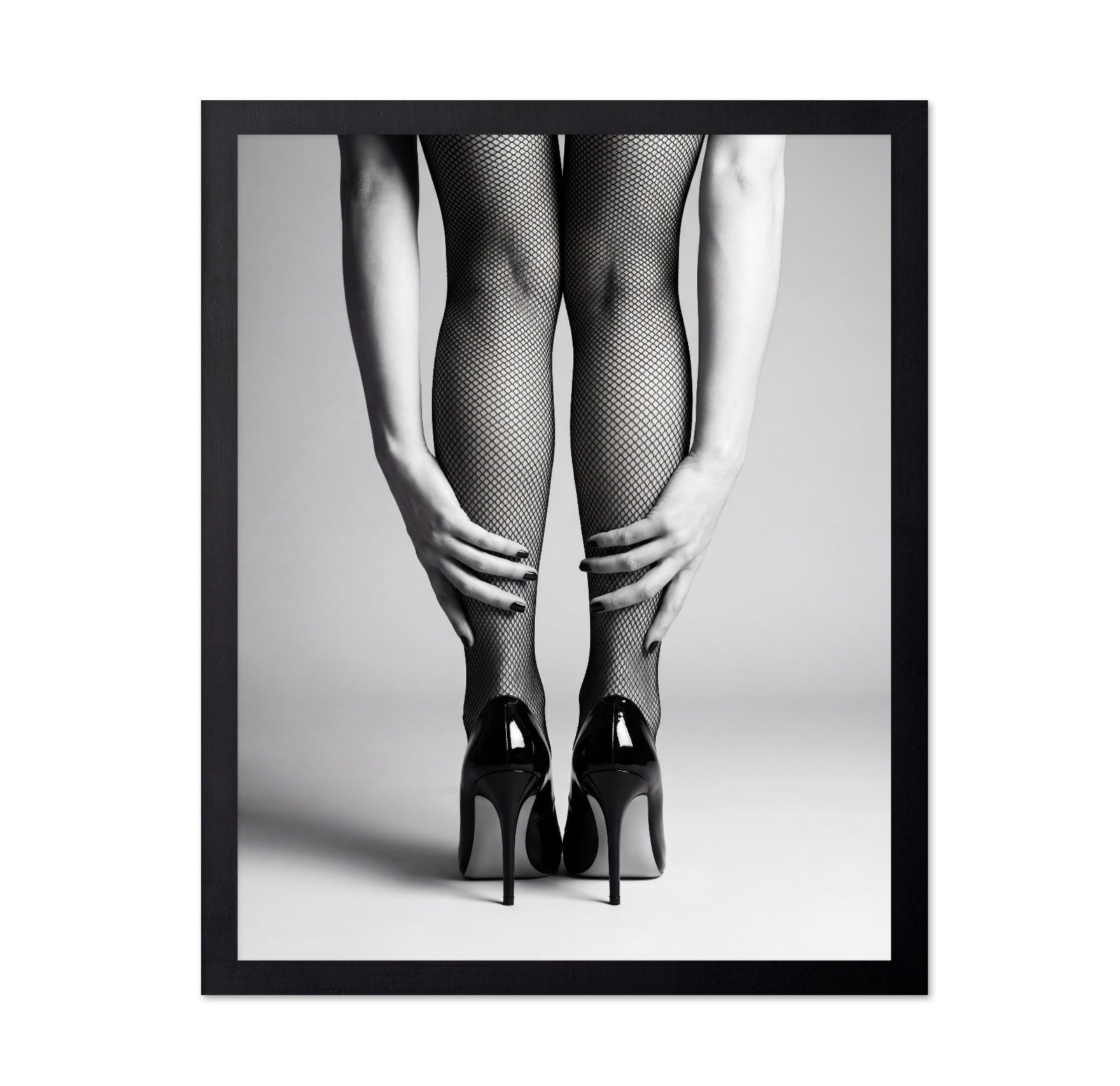Fishnet Heels