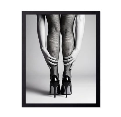 Fishnet Heels
