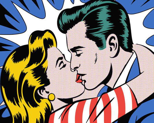 Comic Kiss