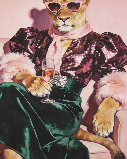Chic Lion Lady