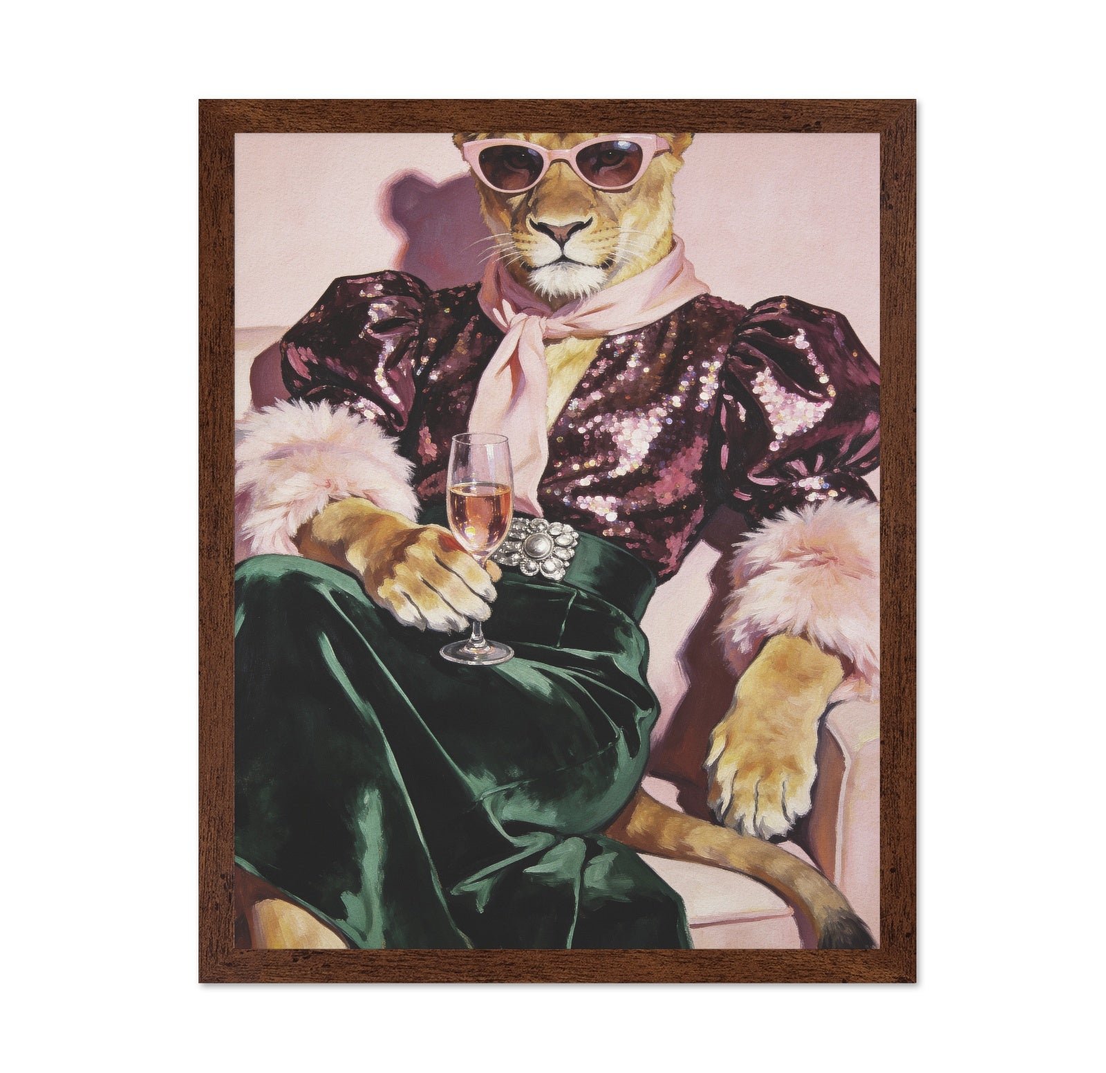 Chic Lion Lady