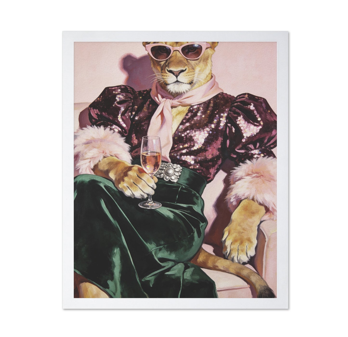 Chic Lion Lady