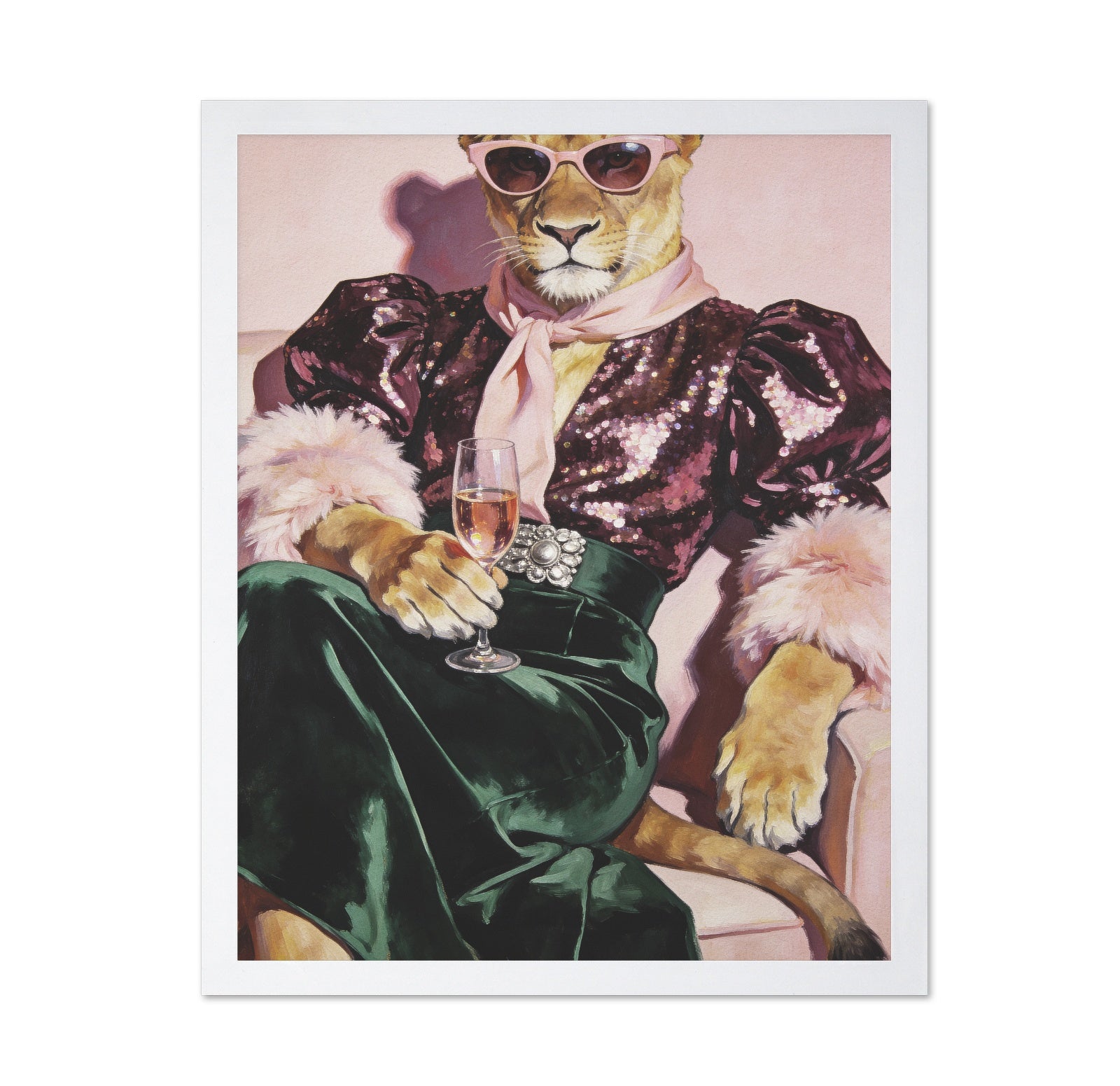 Chic Lion Lady