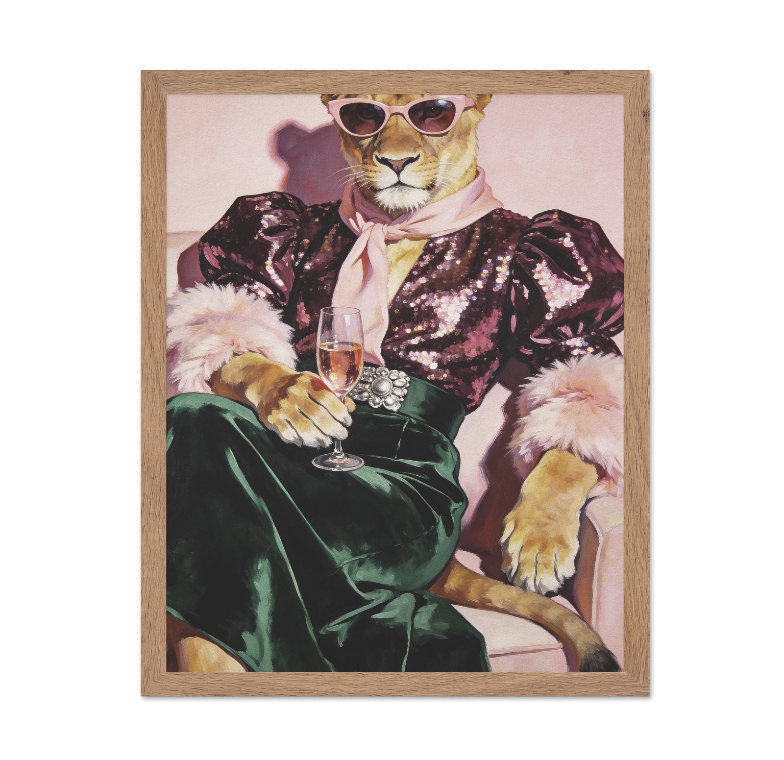 Chic Lion Lady