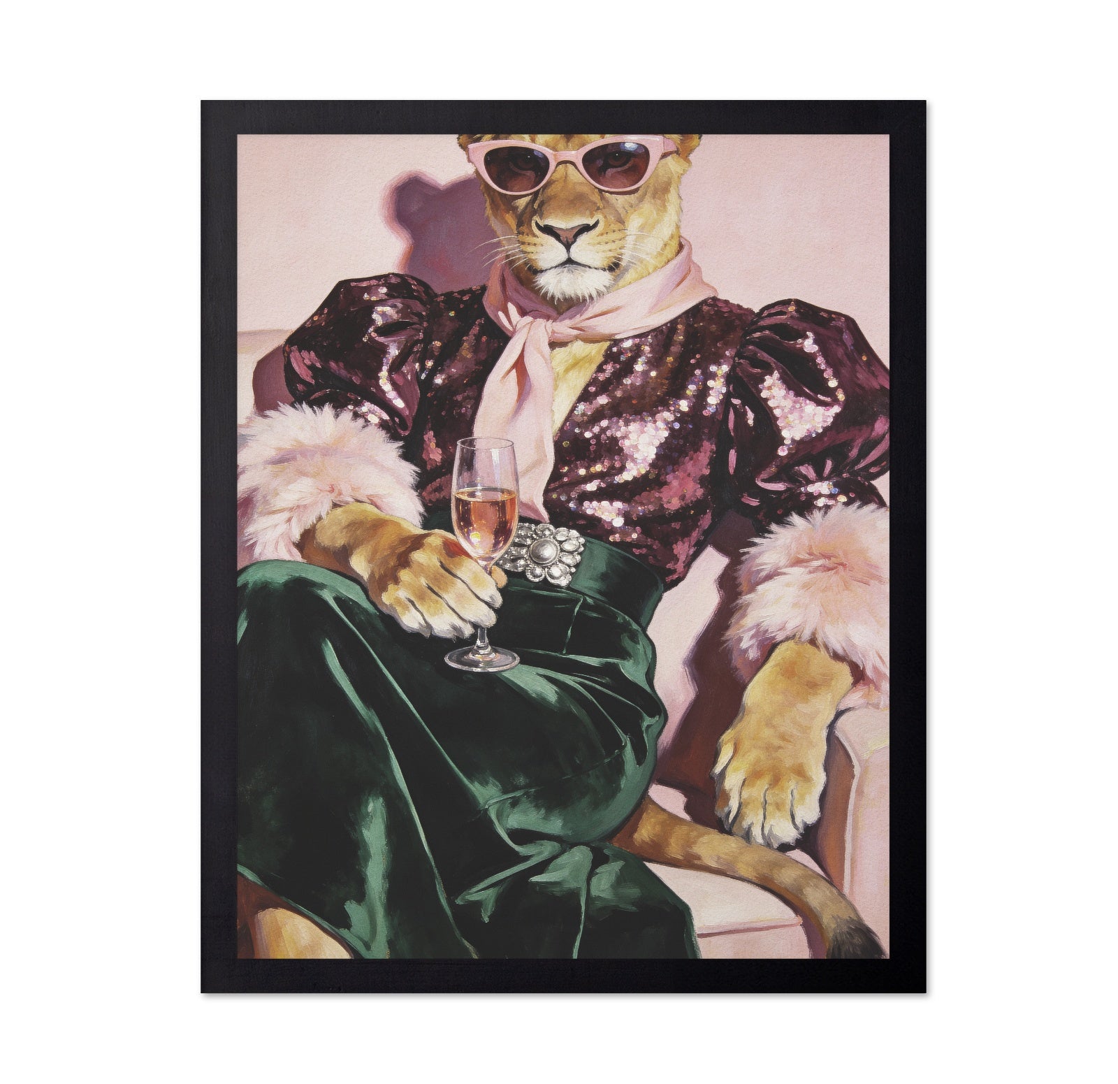 Chic Lion Lady