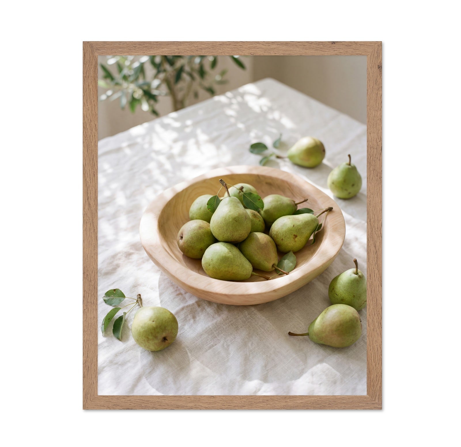Fresh Pear Still Life