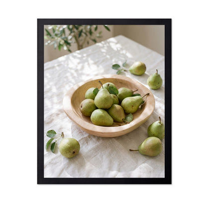 Fresh Pear Still Life