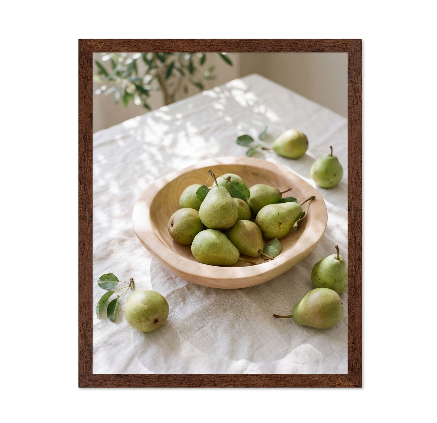 Fresh Pear Still Life