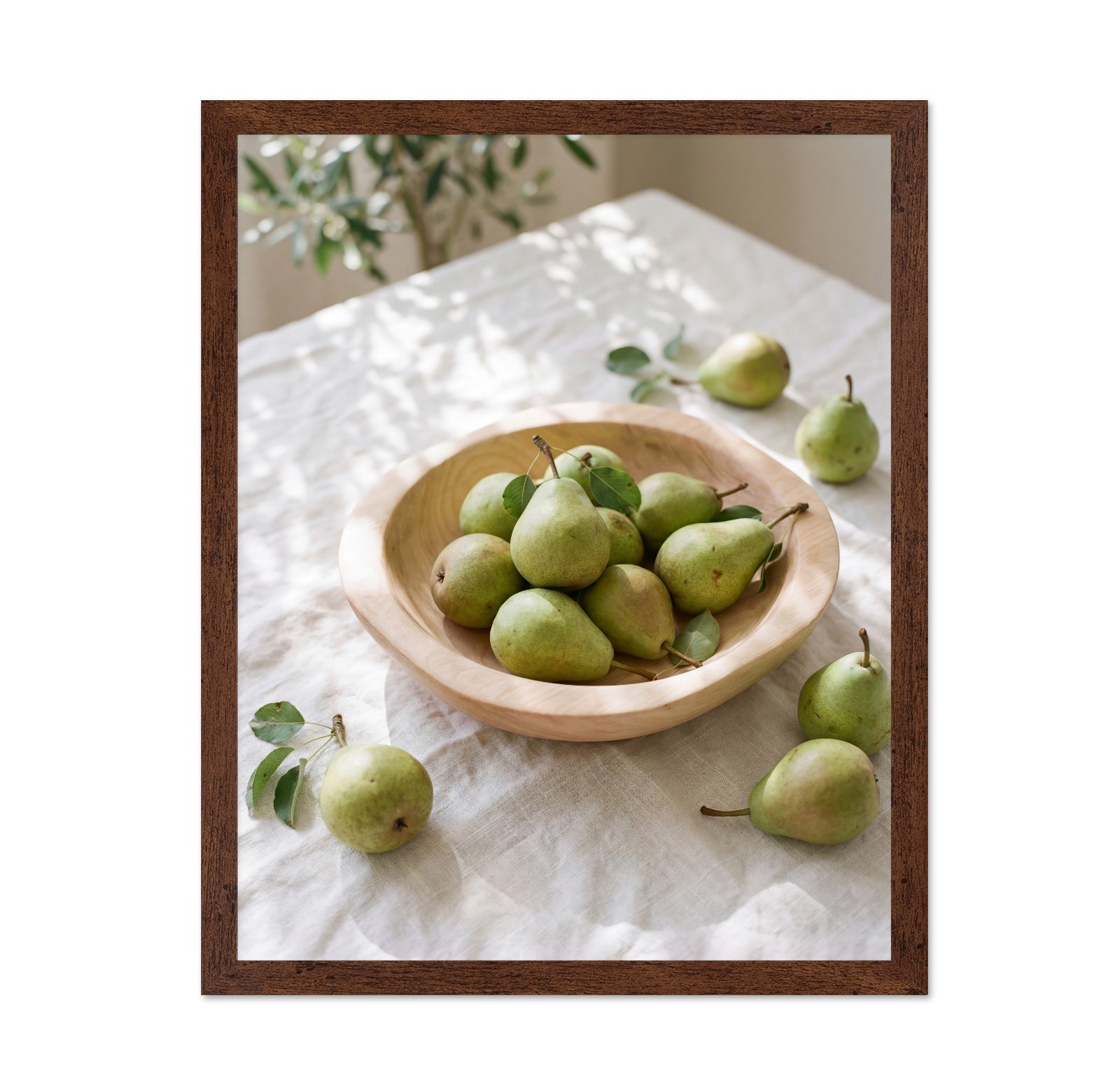 Fresh Pear Still Life