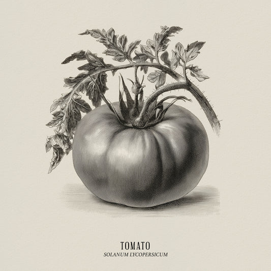 Vintage Tomato Sketch