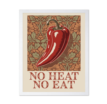 No Heat Pepper Poster