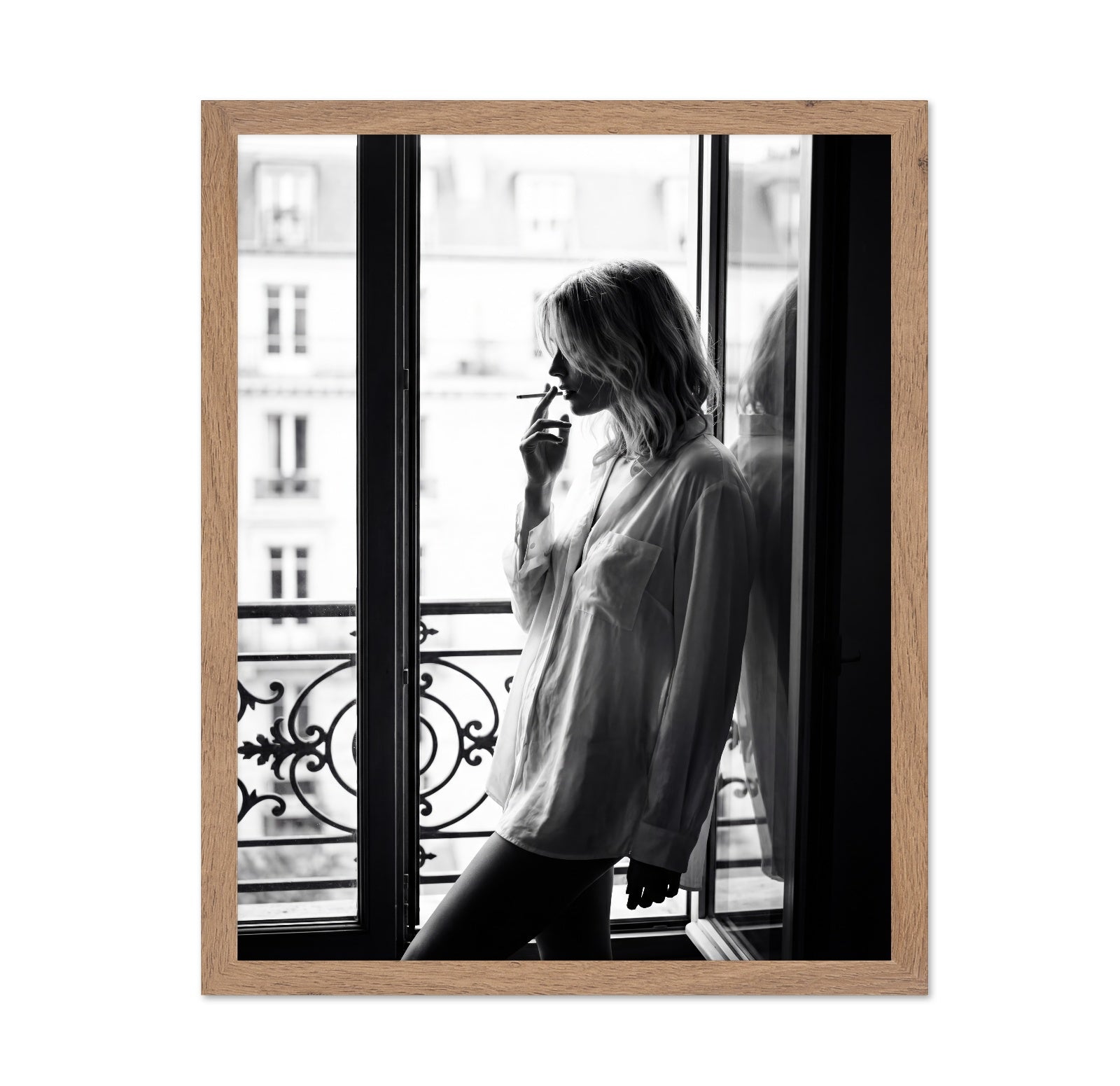 Balcony Smoke Moment