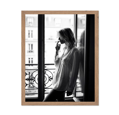 Balcony Smoke Moment