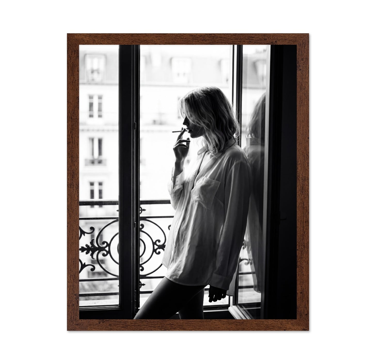 Balcony Smoke Moment